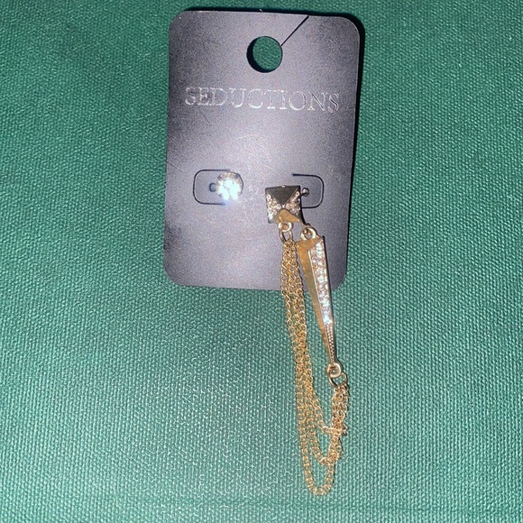 3 piece earring set gold tone - Picture 6 of 6